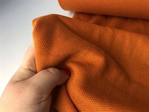 Pique strikket jersey - i flot orange